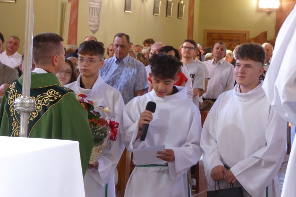 Imieniny księdza wikarego